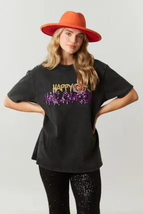 Sequin Halloween T-Shirt