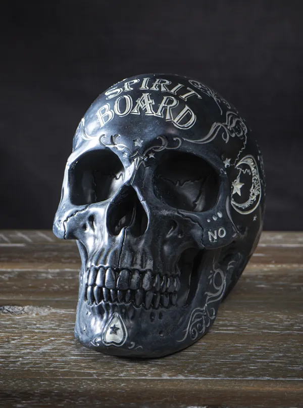 Spirit Board Resin Skull