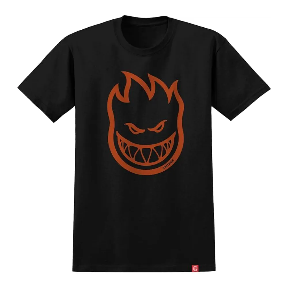 Spitfire Bighead Youth T-Shirt Black/Orange