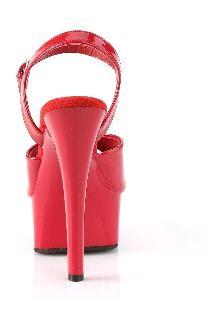 SS-GLEAM-609 Sandal | Red Patent