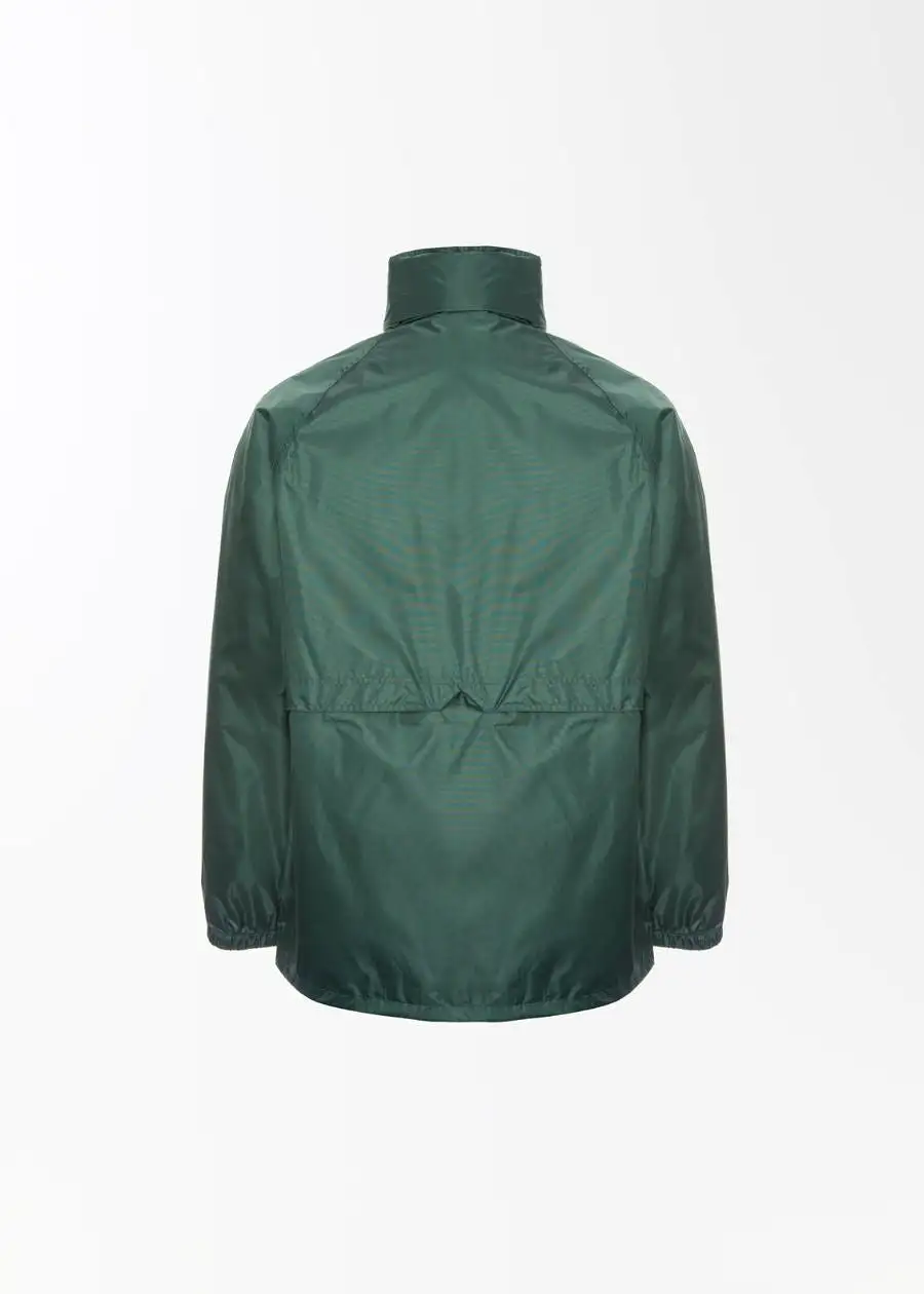 Stowaway waterproof jacket