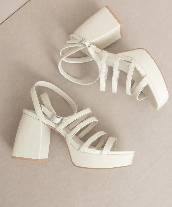 Talia Strappy Platform Heel