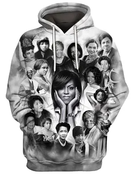 They Make Black History African American Raglan Hoodie