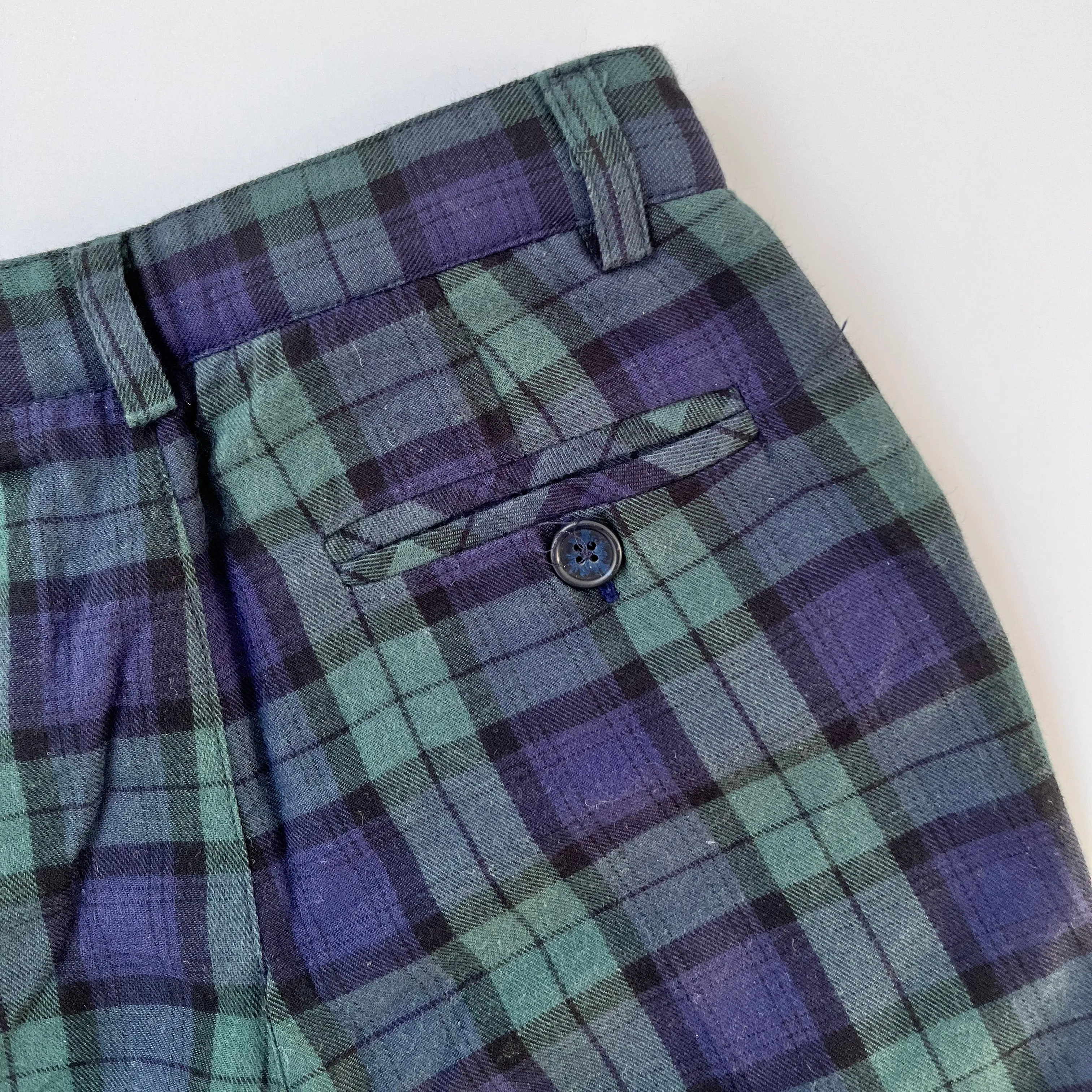 Thomas Brown Tartan Trousers: 3 Years