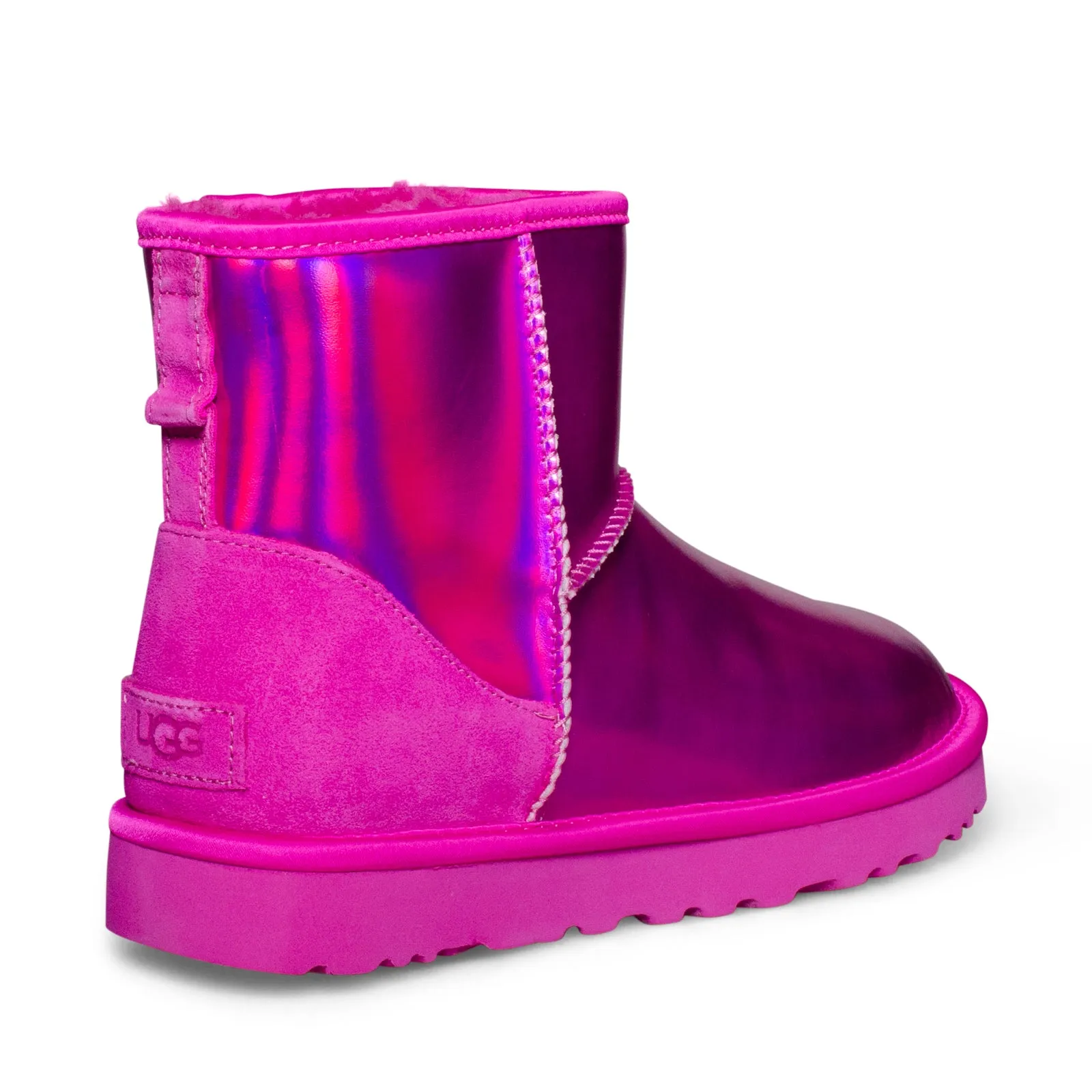 UGG Classic Mini Iridescent Dragon Fruit Boots - Women's