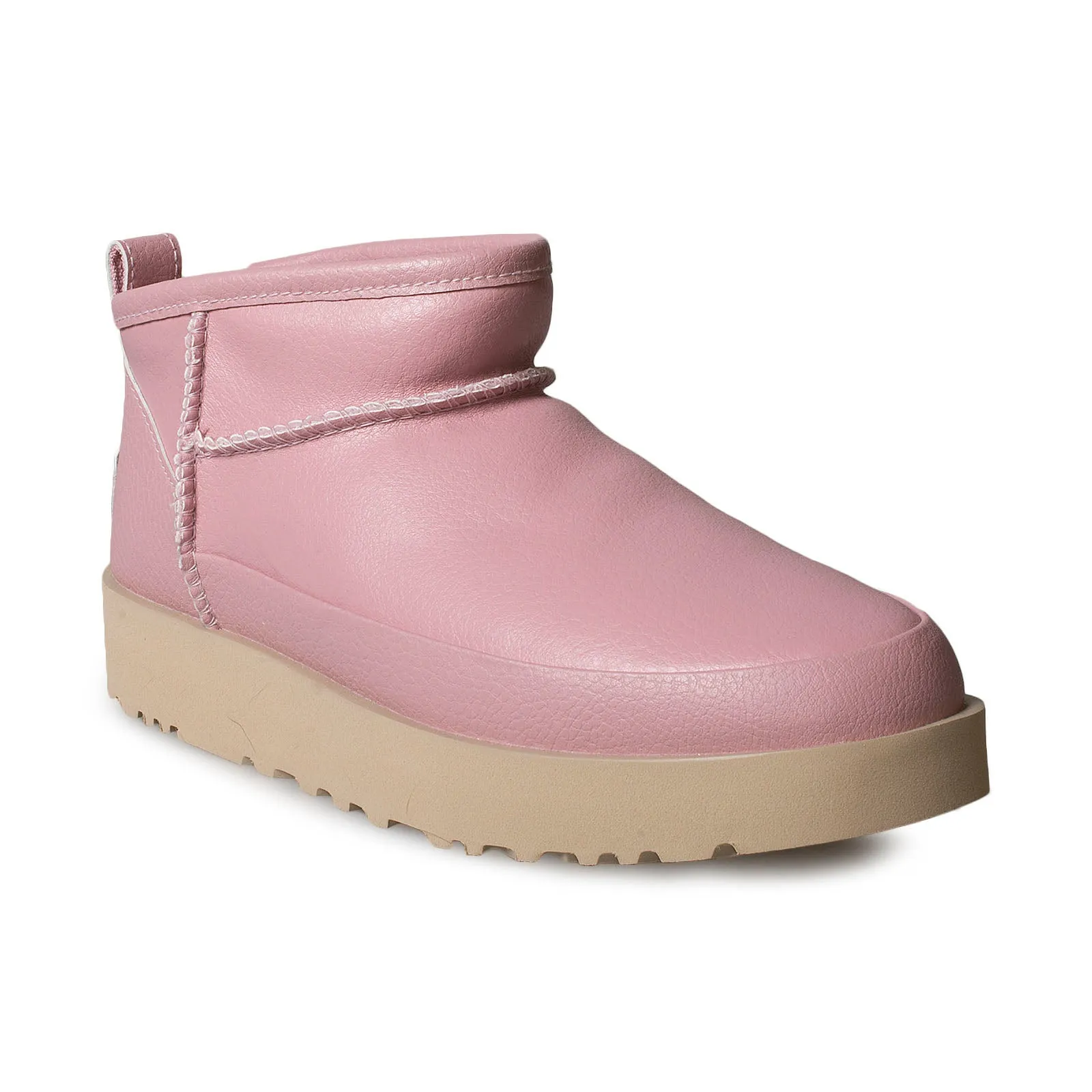 UGG Classic Sugar Ultra Mini Shell Pink Boots - Women's