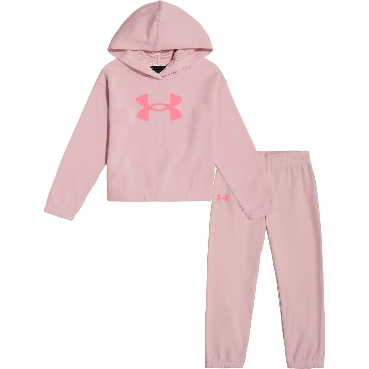 Under Armour Infant Prime Pink Reset Hoodie Set