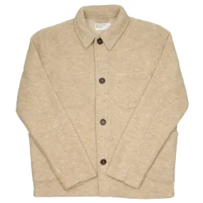 Universal Works - Lumber Jacket Wool Fleece - Stone