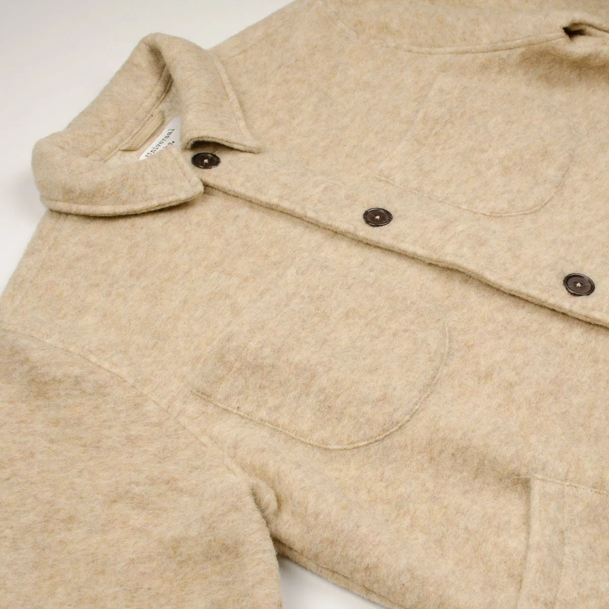 Universal Works - Lumber Jacket Wool Fleece - Stone