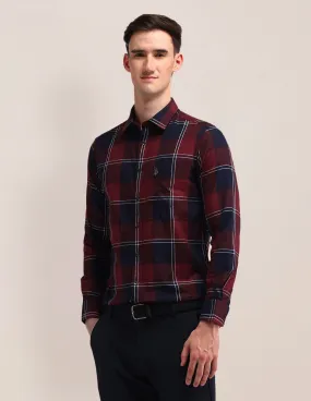 U.S. Polo Assn. Tailored Fit Tartan Checks Shirt