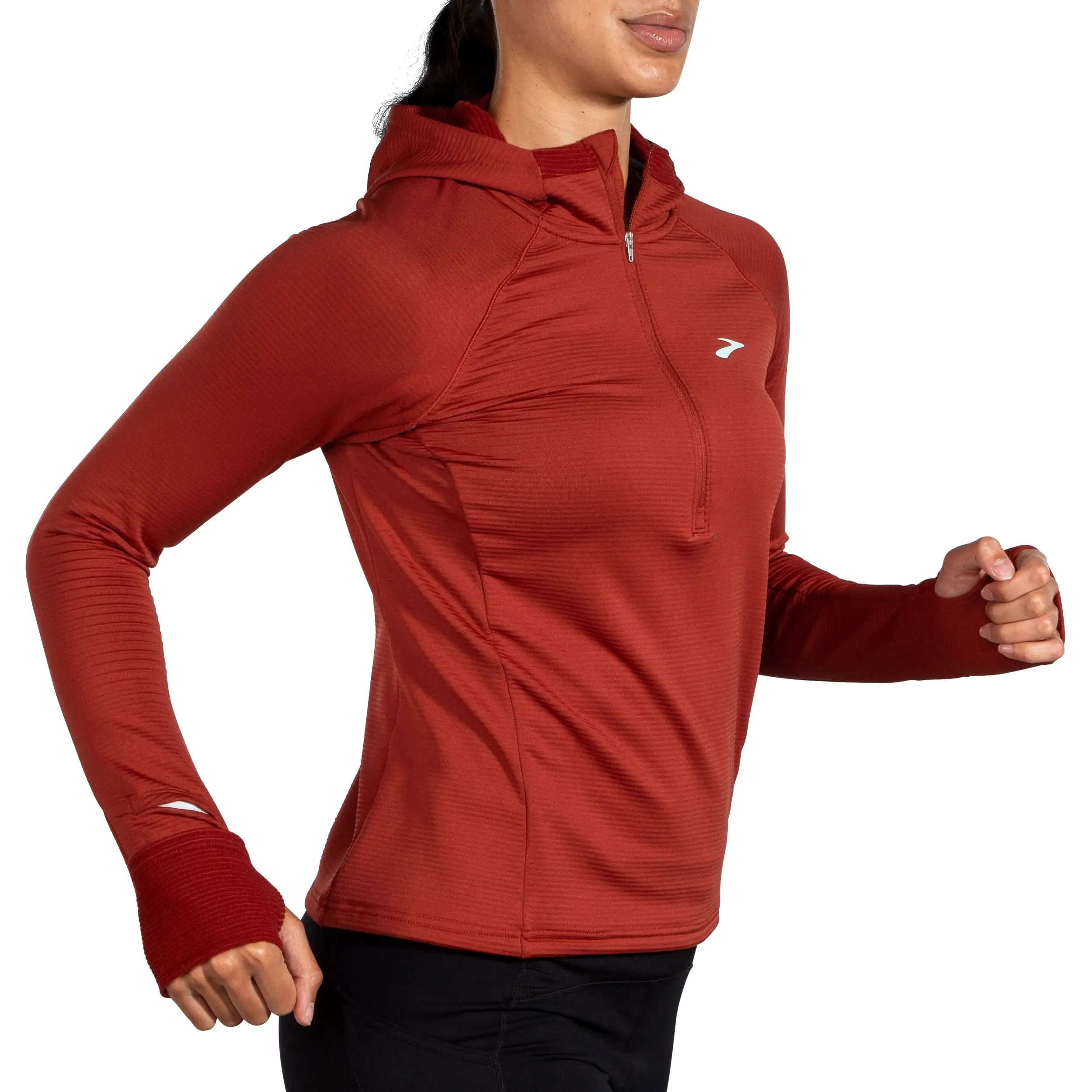 W Brooks Notch Thermal Hoodie 2.0