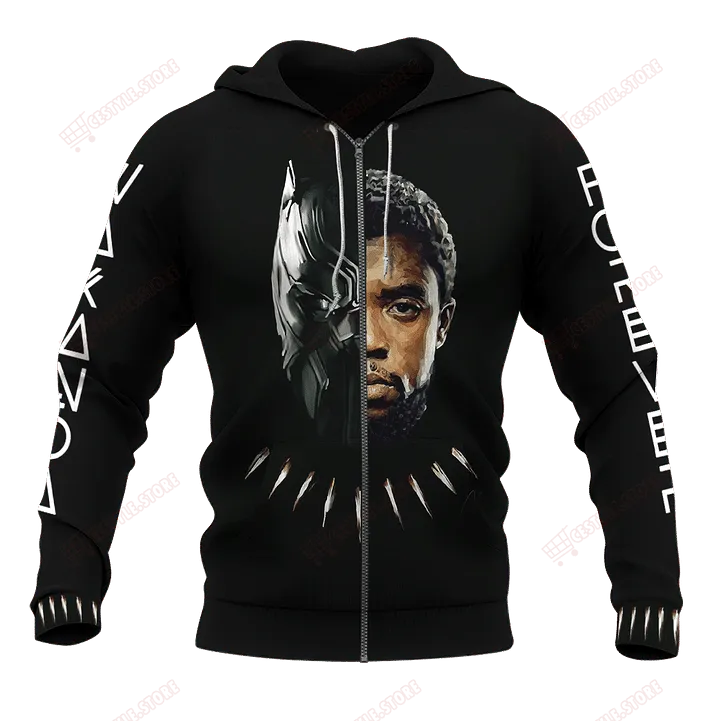 WAKANDA FOREVER R.I.P T-SHIRT/HOODIE/ZIP 3D