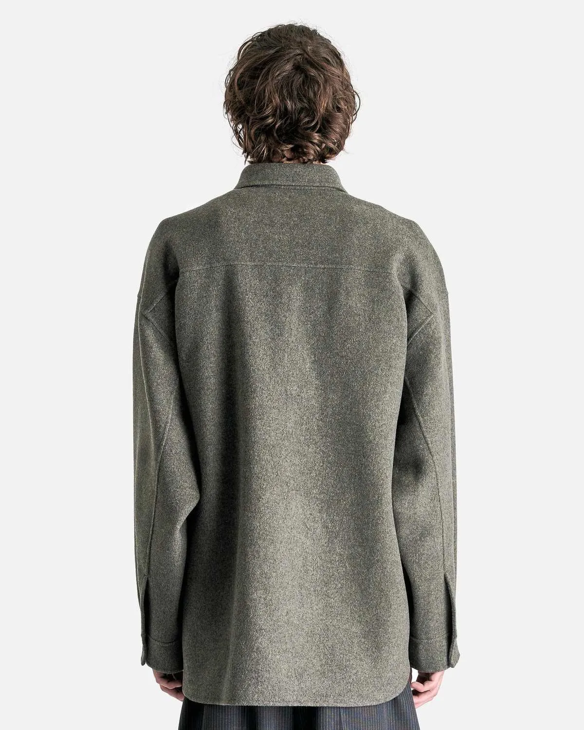 Wool Jacket - Graphite Grey