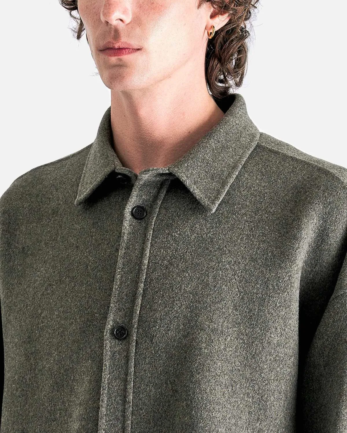 Wool Jacket - Graphite Grey